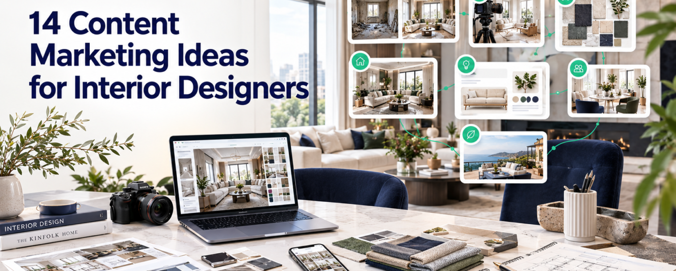 14 Content Marketing Ideas for Interior Designers