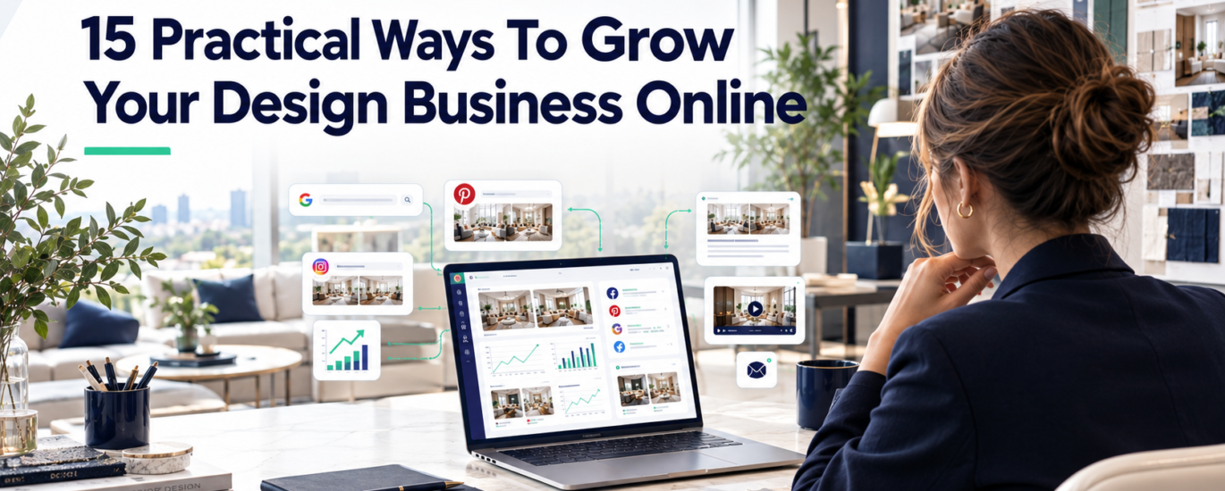 Digital Marketing for Interior Designers 15 Practical Ways To Grow Your Design Business Online